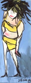 Yellow bikini, Gelber Bikini
